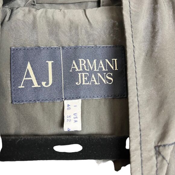 Armani Jeans Casual Men’s Jacket Size US 32 Windbreaker - Picture 5 of 11
